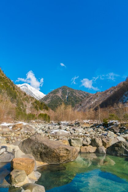 onsen al aire libre, Japón