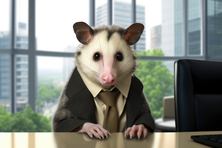 Foto gratuito opossum de estilo de fantasía