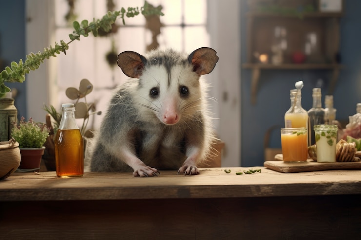 Foto gratuito opossum de estilo de fantasía