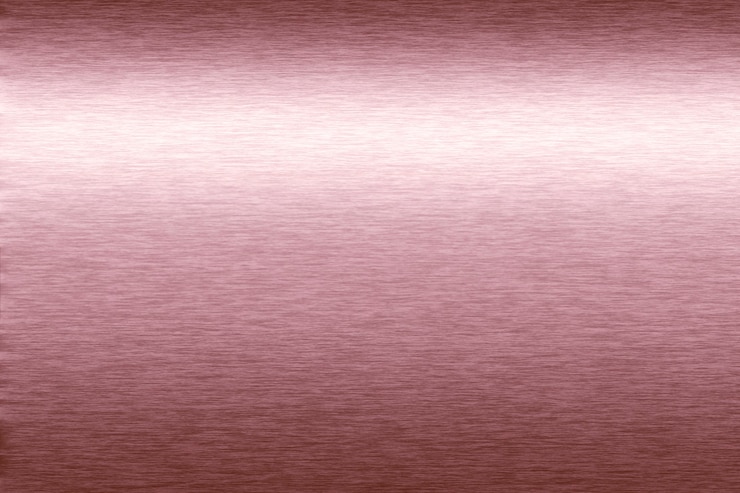 Foto gratuito oro rosa pulido de lujo brillante