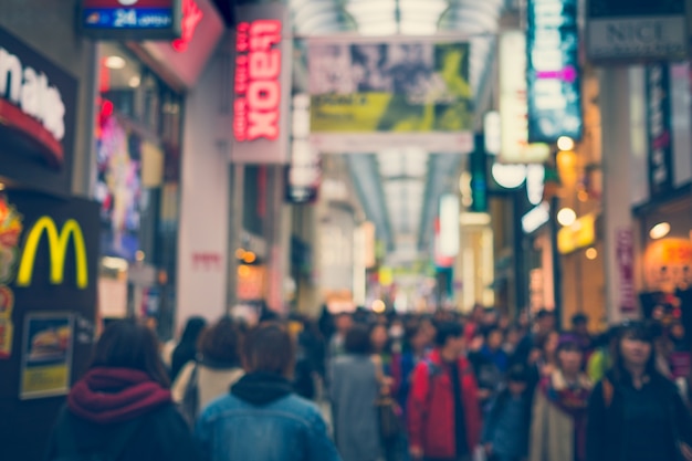 OSAKA, JAPÓN - septiembre, 1: La calle de Dotonbori en el Namba D