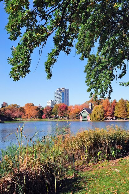 Otoño de Central Park de la ciudad de Nueva York