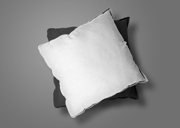 Pack de almohadas en blanco y negro