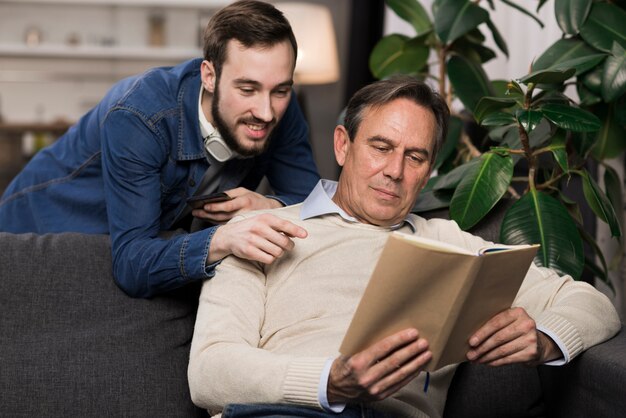 Padre e hijo, libro de lectura