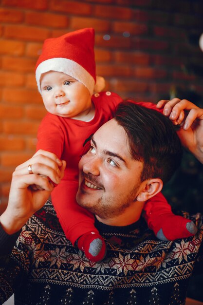 Padre con hijo