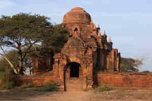 Foto gratuita pagoda bagan