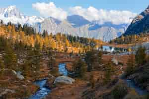 Foto gratuita paisaje de los alpes