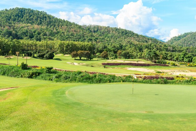 Paisaje del campo de golf