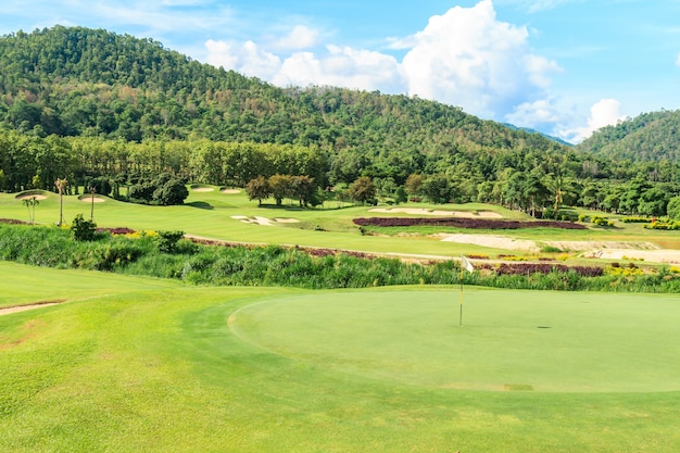 Paisaje del campo de golf