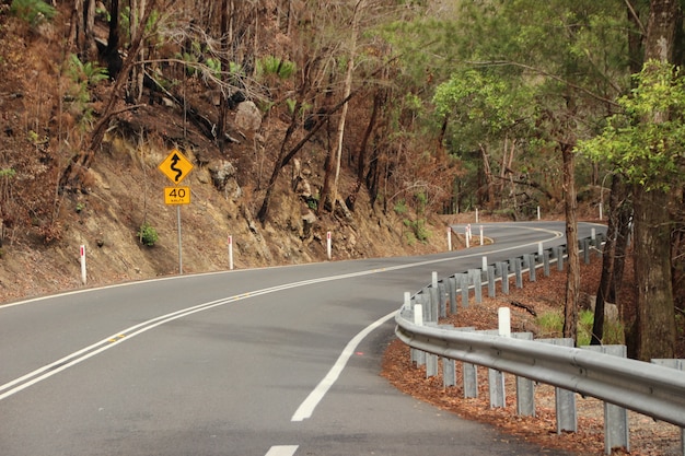 paisaje de carretera