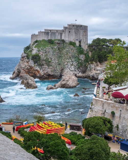 Paisaje de un castillo