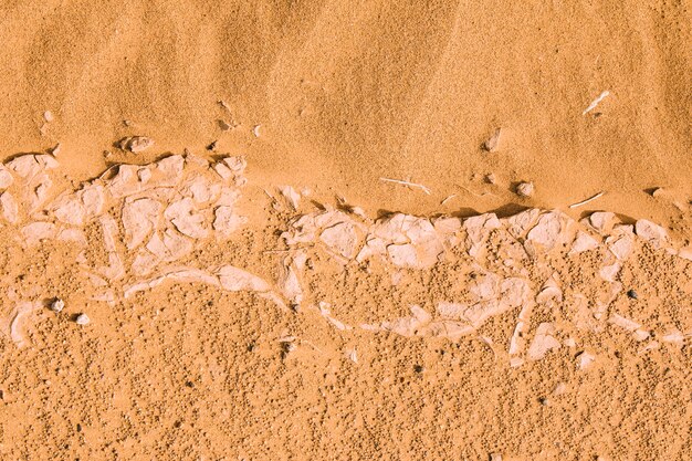 Paisaje de desierto en marruecos