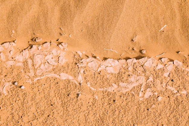 Paisaje de desierto en marruecos