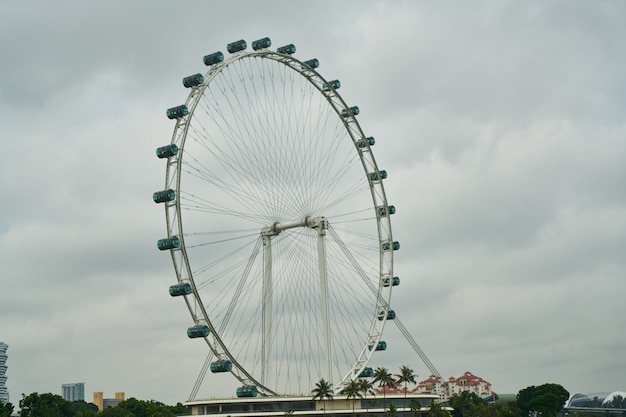 paisaje día increíble complejo de Singapur