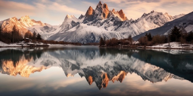 Paisaje de montaña durante el día