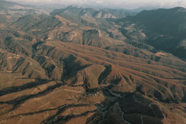 Paisaje de montañas en Turquía