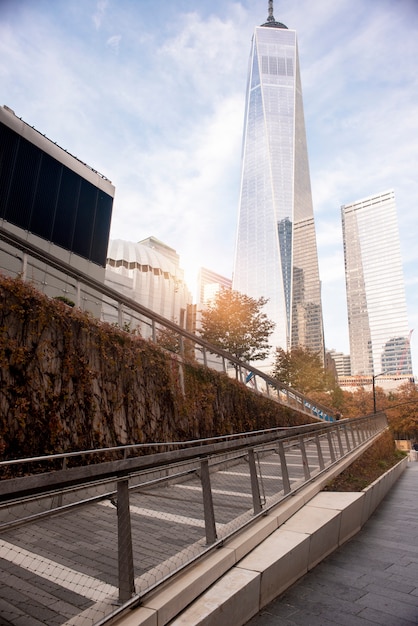 Foto gratuita paisaje urbano de calles vacías