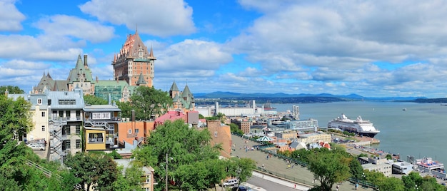 Paisaje urbano de la ciudad de Quebec