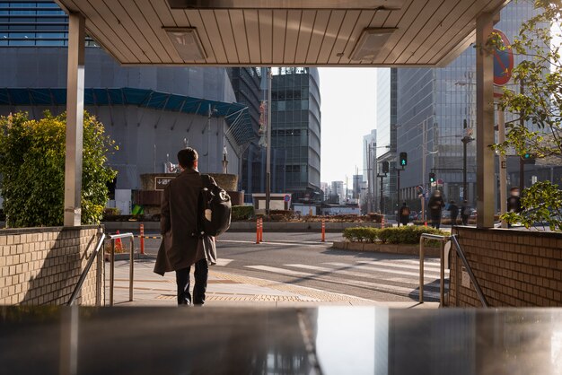 Paisaje urbano de la ciudad de tokio durante el día.