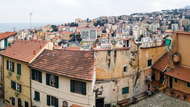 Paisaje urbano de Sanremo Italia