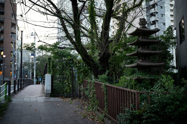 Paisaje urbano de Tokio durante el día