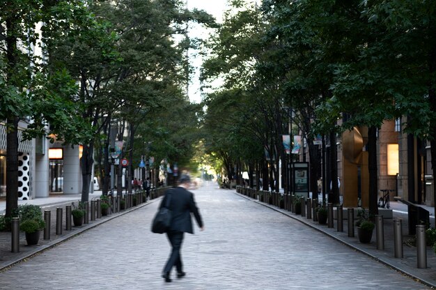 Paisaje urbano de Tokio durante el día