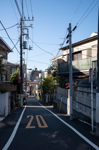Paisaje urbano de Tokio durante el día