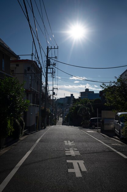 Paisaje urbano de Tokio durante el día