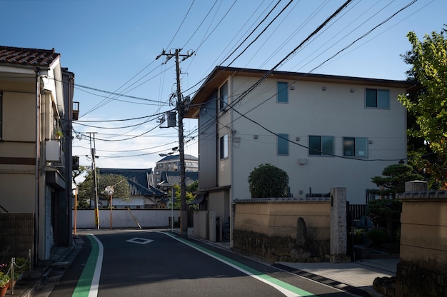 Paisaje urbano de Tokio durante el día