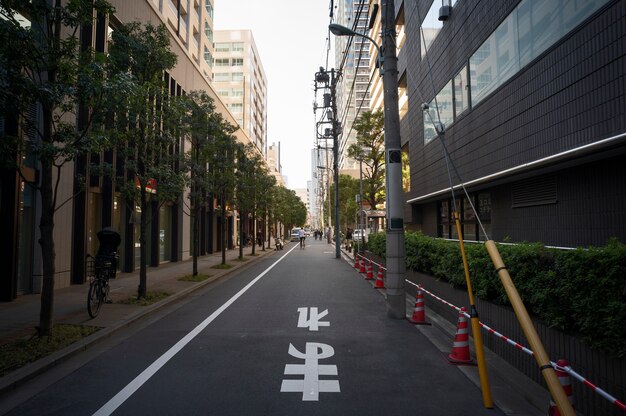 Paisaje urbano de Tokio durante el día