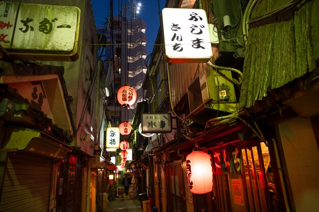 Paisaje urbano de Tokio durante el día