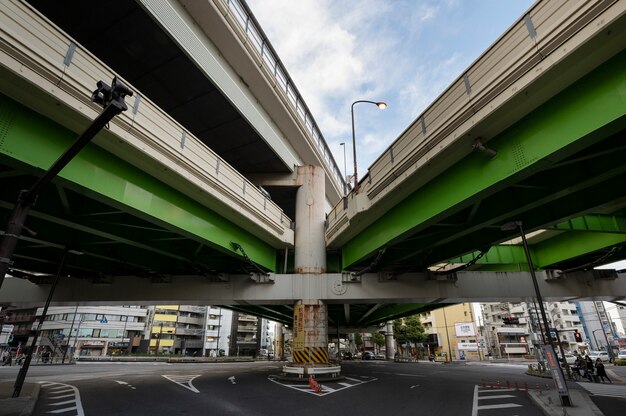 Paisaje urbano de Tokio durante el día