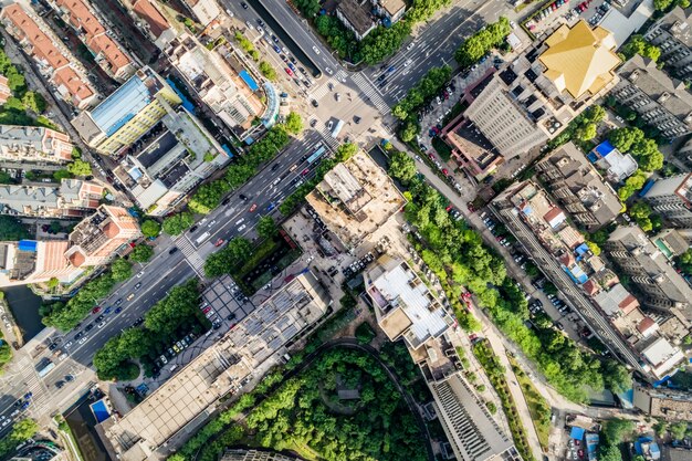 Foto gratuita paisaje urbano de wuxi