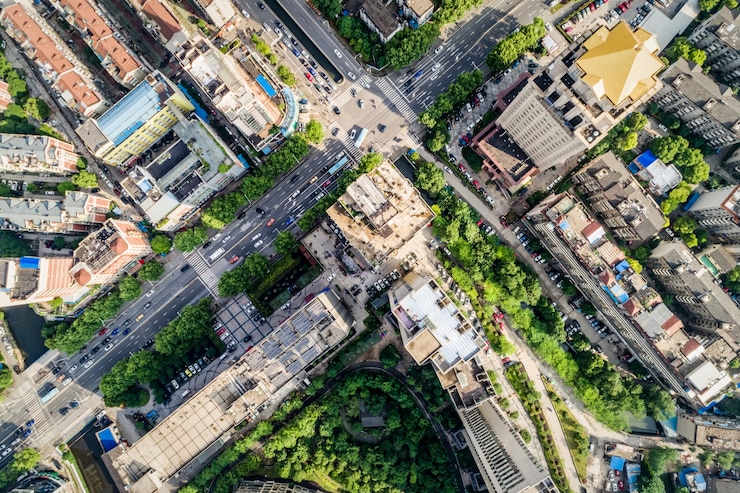 Foto gratuito paisaje urbano de wuxi