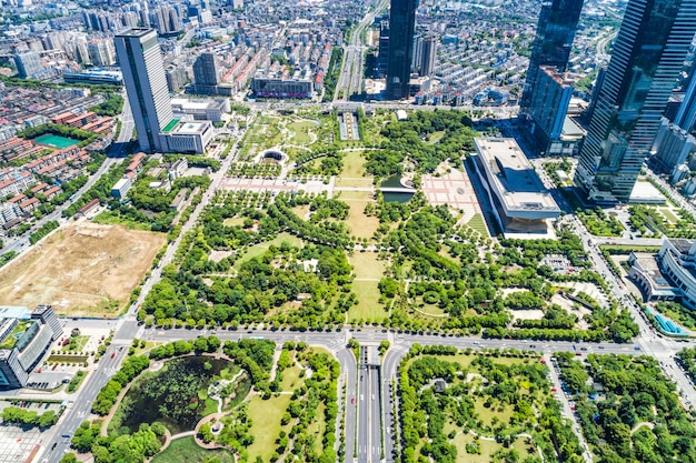 Foto gratuita paisaje urbano de wuxi