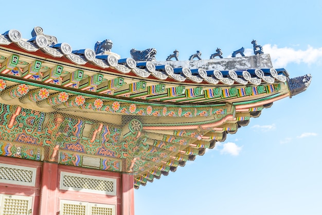 Foto gratuita palacio gyeongbokgung