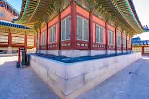 Foto gratuita palacio gyeongbokgung