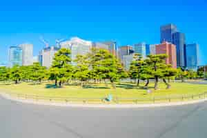 Foto gratuita palacio imperial en tokio japón