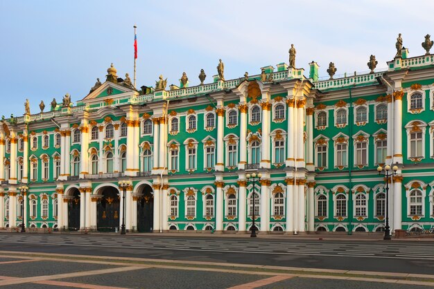 Palacio de Invierno en San Petersburgo