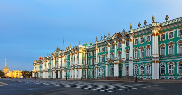 Palacio de Invierno en San Petersburgo