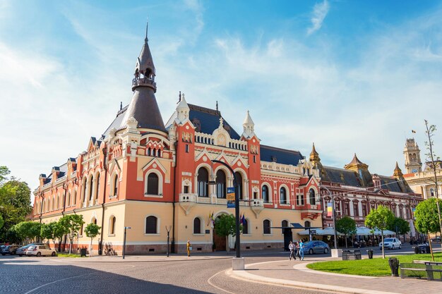 Palacio del obispado católico griego en Oradea Rumania