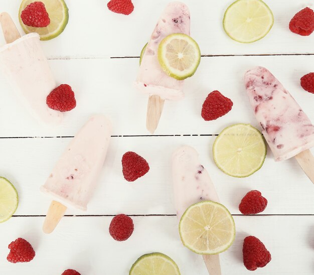 Paleta de yogurt