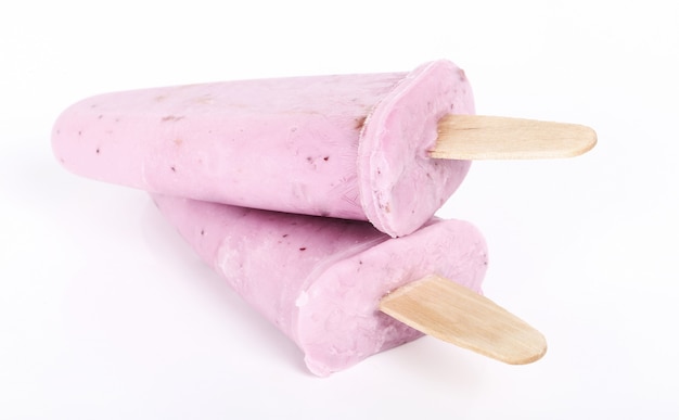 Paletas de yogurt