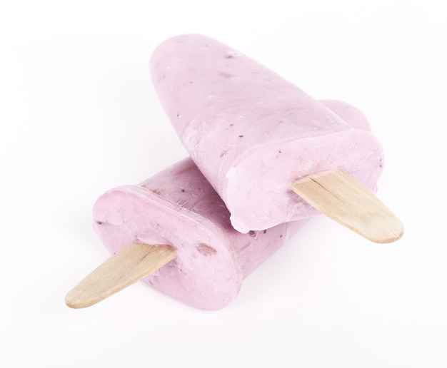 Paletas de yogurt