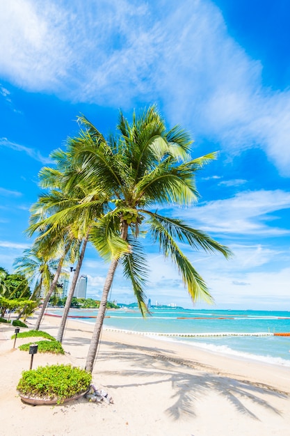 Palmeras en la playa