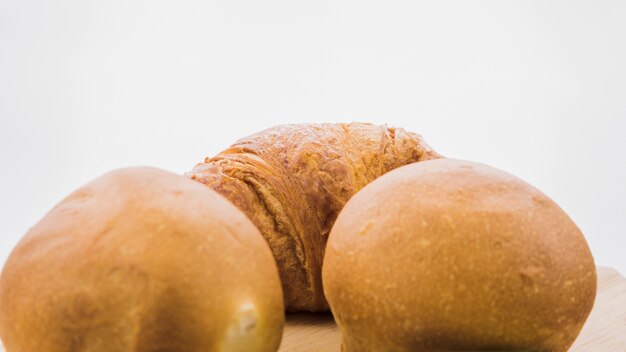 Pan horneado para el desayuno