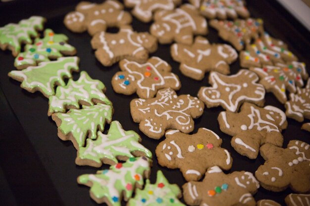 pan de jengibre de Navidad