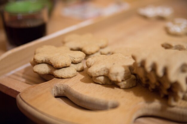 pan de jengibre de Navidad