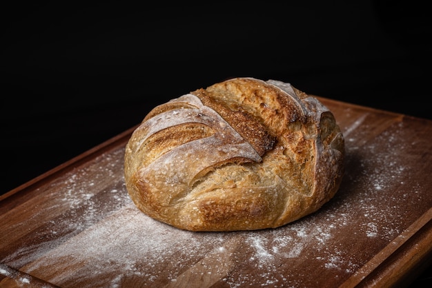 Pan de masa fermentada casero