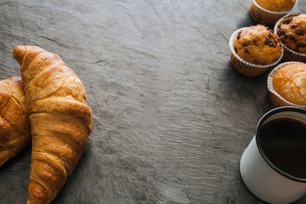 Panadería para el desayuno